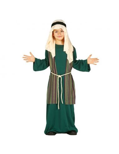 Disfraz San José – Pastor Infantil color verde Tienda de disfraces online - Mercadisfraces
