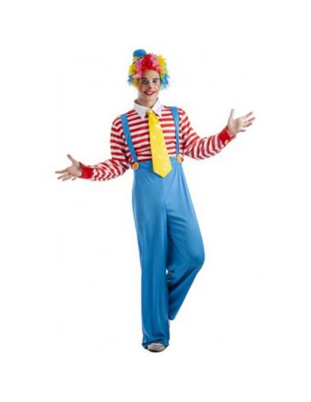 Disfraz Payaso Rayas adulto Tienda de disfraces online - Mercadisfraces
