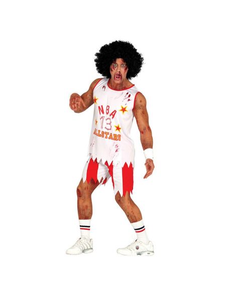 Disfraz Jugador Basquet Zombie Adulto Tienda de disfraces online - Mercadisfraces