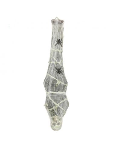 Colgante esqueleto en tela de araña Tienda de disfraces online - Mercadisfraces