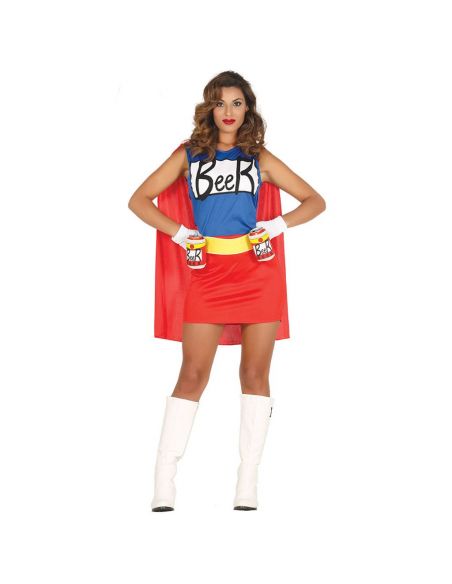 Disfraz de Beerwoman para chica Tienda de disfraces online - Mercadisfraces