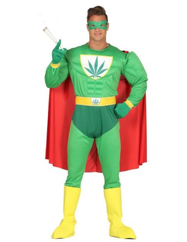Disfraz Superhéroe Marihuana Tienda de disfraces online - Mercadisfraces