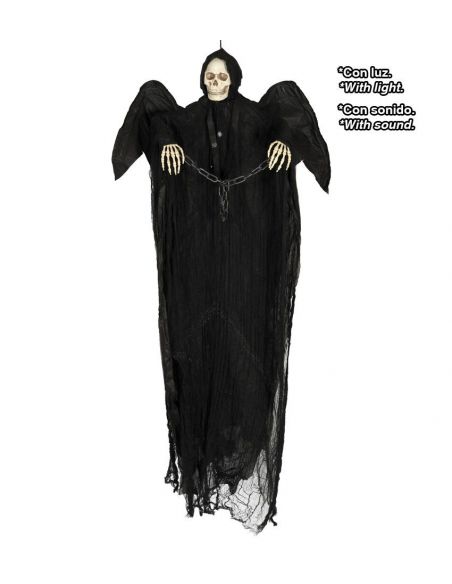 Decoración Esqueleto Colgante con Alas Tienda de disfraces online - Mercadisfraces