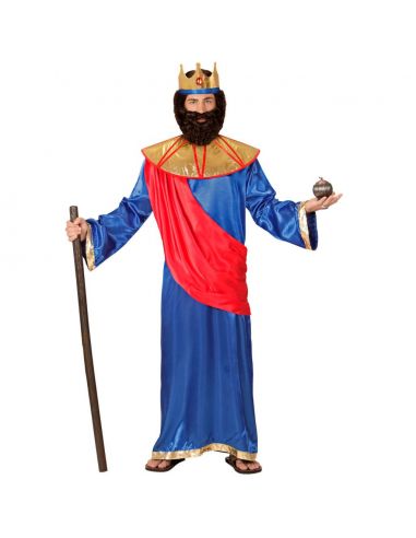 Disfraz Rey Bíblico azul adulto Tienda de disfraces online - Mercadisfraces