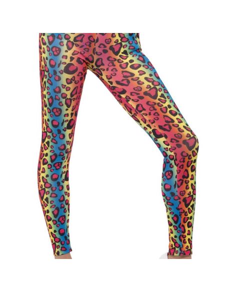 Leggins con estampado leopardo neón Tienda de disfraces online - Mercadisfraces Leggins con estampado leopardo neón Tienda de disfraces online - Mercadisfraces
