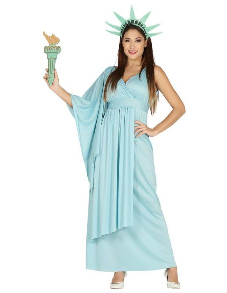 Disfraz de Estatua de la Libertad Mujer Tienda de disfraces online - Mercadisfraces