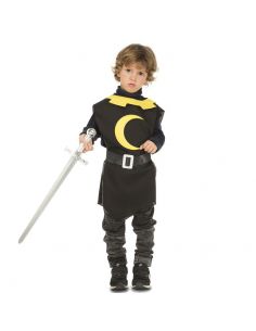 Peto Medieval Negro Infantil Tienda de disfraces online - Mercadisfraces