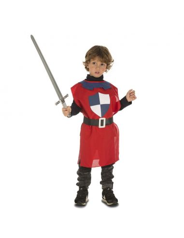 Peto Medieval Rojo Infantil Tienda de disfraces online - Mercadisfraces
