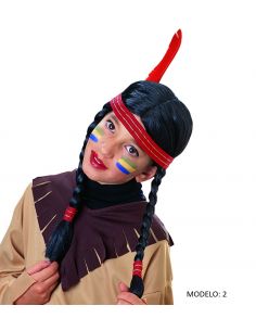 Pelucas de Indio -2 Modelos Tienda de disfraces online - Mercadisfraces 2