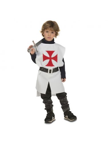 Peto Medieval Blanco infantil Tienda de disfraces online - Mercadisfraces