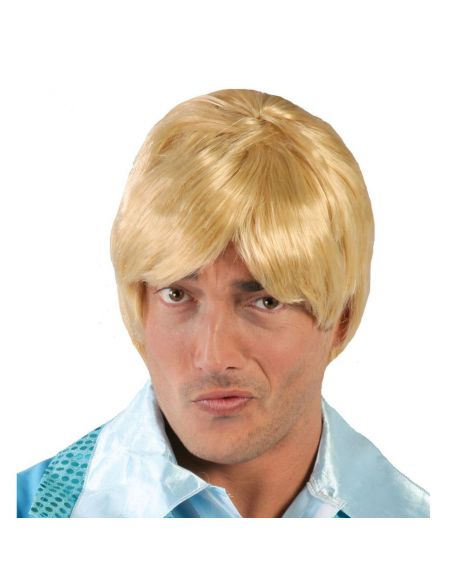 Peluca Rubia para Hombre Tienda de disfraces online - Mercadisfraces