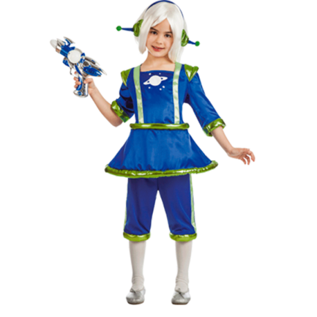 Disfraz Retro Espacial para Niña Tienda de disfraces online - Mercadisfraces