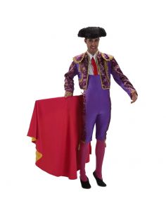 Disfraz Torero Morado adulto Tienda de disfraces online - Mercadisfraces