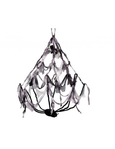 Lámpara Araña con Luz Purpurina Tienda de disfraces online - Mercadisfraces
