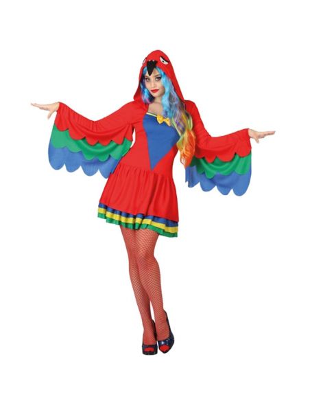 Disfraz de Loro para mujer Tienda de disfraces online - Mercadisfraces Disfraz de Loro para mujer Tienda de disfraces online - Mercadisfraces