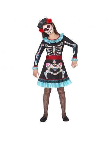 Disfraz de Niña Esqueleto Tienda de disfraces online - Mercadisfraces