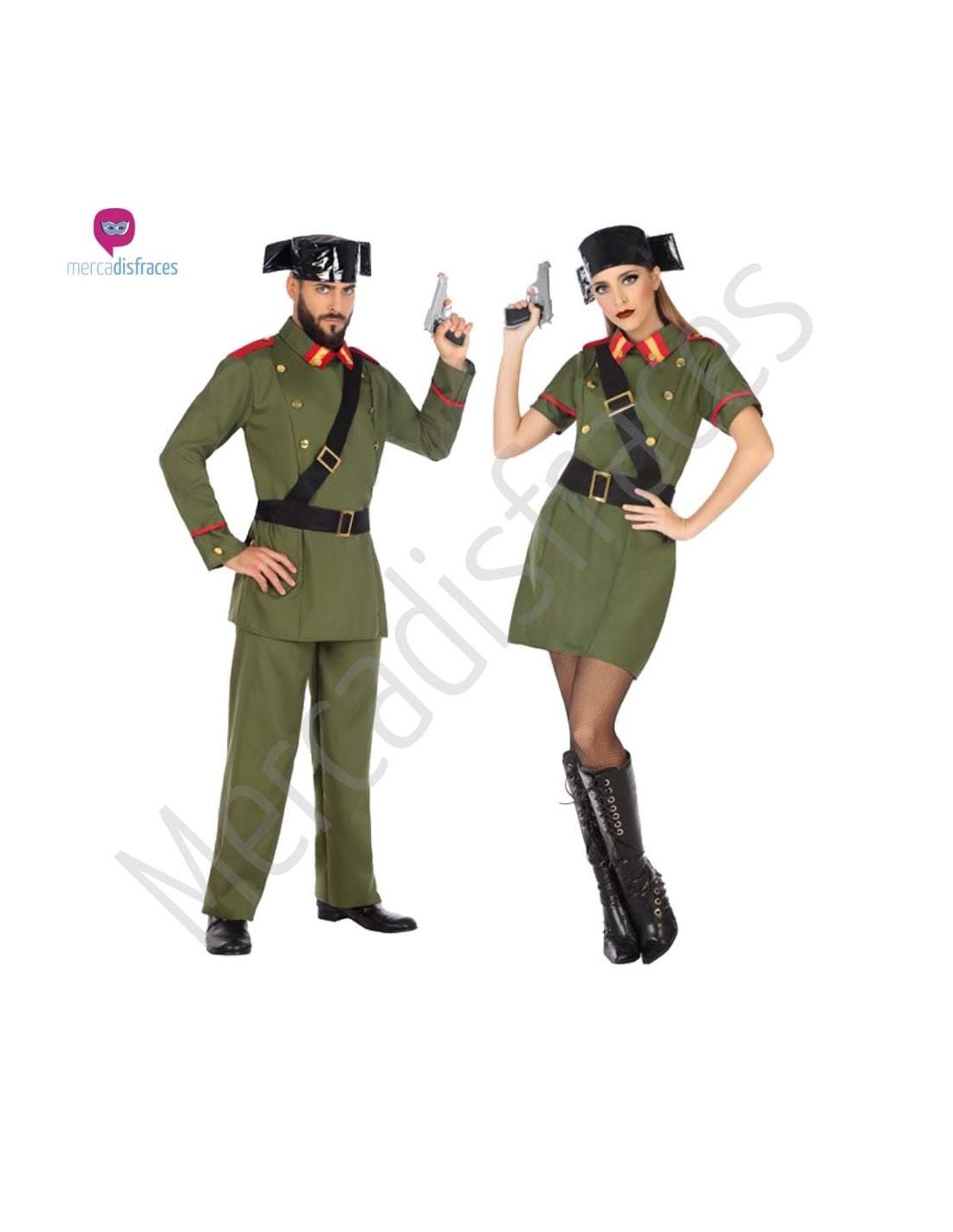 Disfraces de Militares, Soldados & Guardia Civil originales