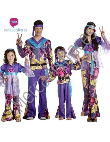 Disfraces Grupos Hippies Originales Tienda de disfraces online - Mercadisfraces
