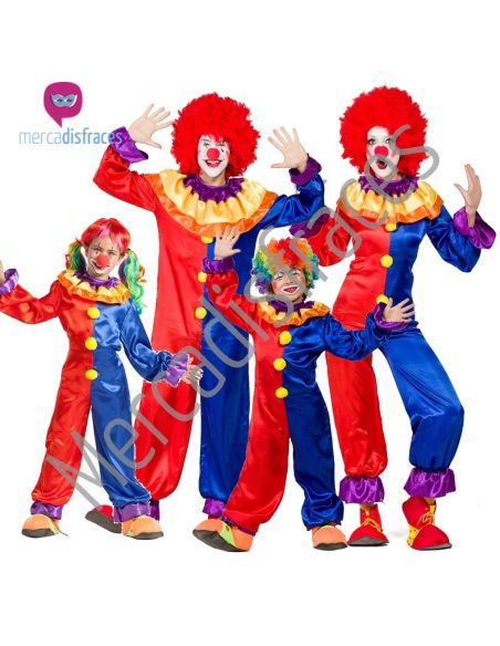 Disfraces Grupos Payasos Bicolor Tienda de disfraces online - Mercadisfraces