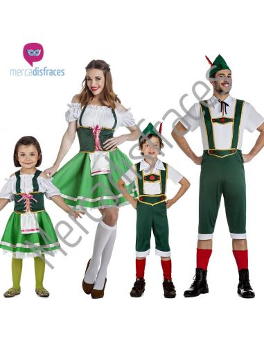 Disfraces Grupos Tiroleses/as Tienda de disfraces online - Mercadisfraces