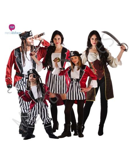 Disfraces Grupos Piratas Divertidos Tienda de disfraces online - Mercadisfraces Disfraces Grupos Piratas Divertidos Tienda de disfraces online - Mercadisfraces