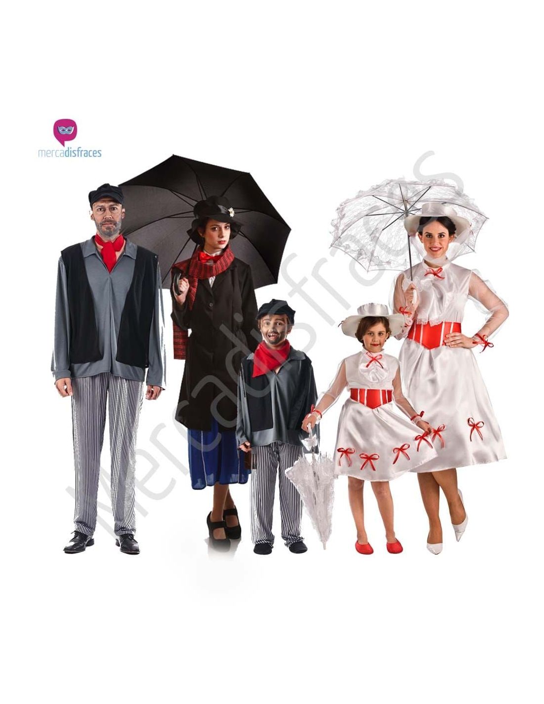 Por el contrario País picar Disfraces Grupos Mary Poppins | Ideas para Disfraces de Grupos