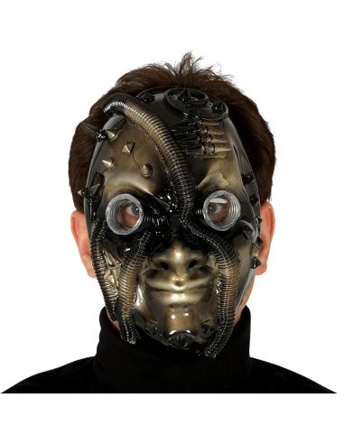Máscara Steampunk negro/oro Tienda de disfraces online - Mercadisfraces