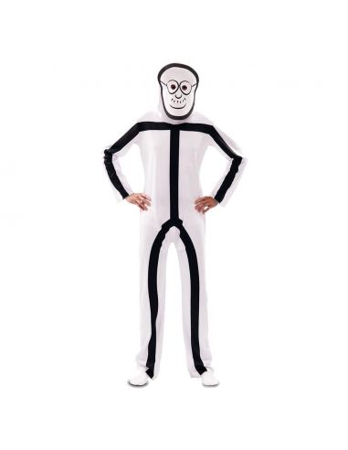 Disfraz Stickman para adulto Tienda de disfraces online - Mercadisfraces