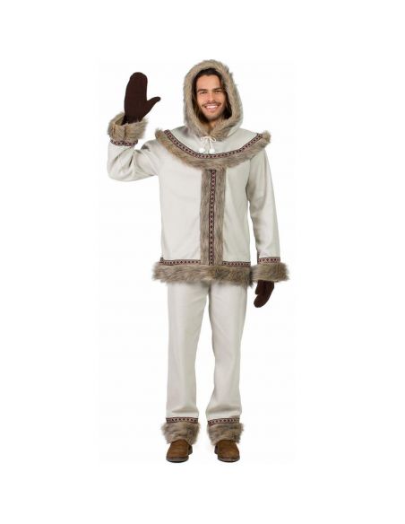 Disfraz de Eskimo para Hombre Tienda de disfraces online - Mercadisfraces Disfraz de Eskimo para Hombre Tienda de disfraces online - Mercadisfraces
