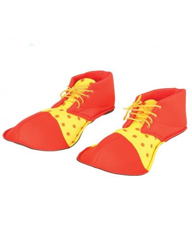 Zapatos Payaso Rojos y Amarillos Tienda de disfraces online - Mercadisfraces