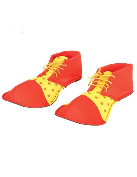 Zapatos Payaso Rojos y Amarillos Tienda de disfraces online - Mercadisfraces