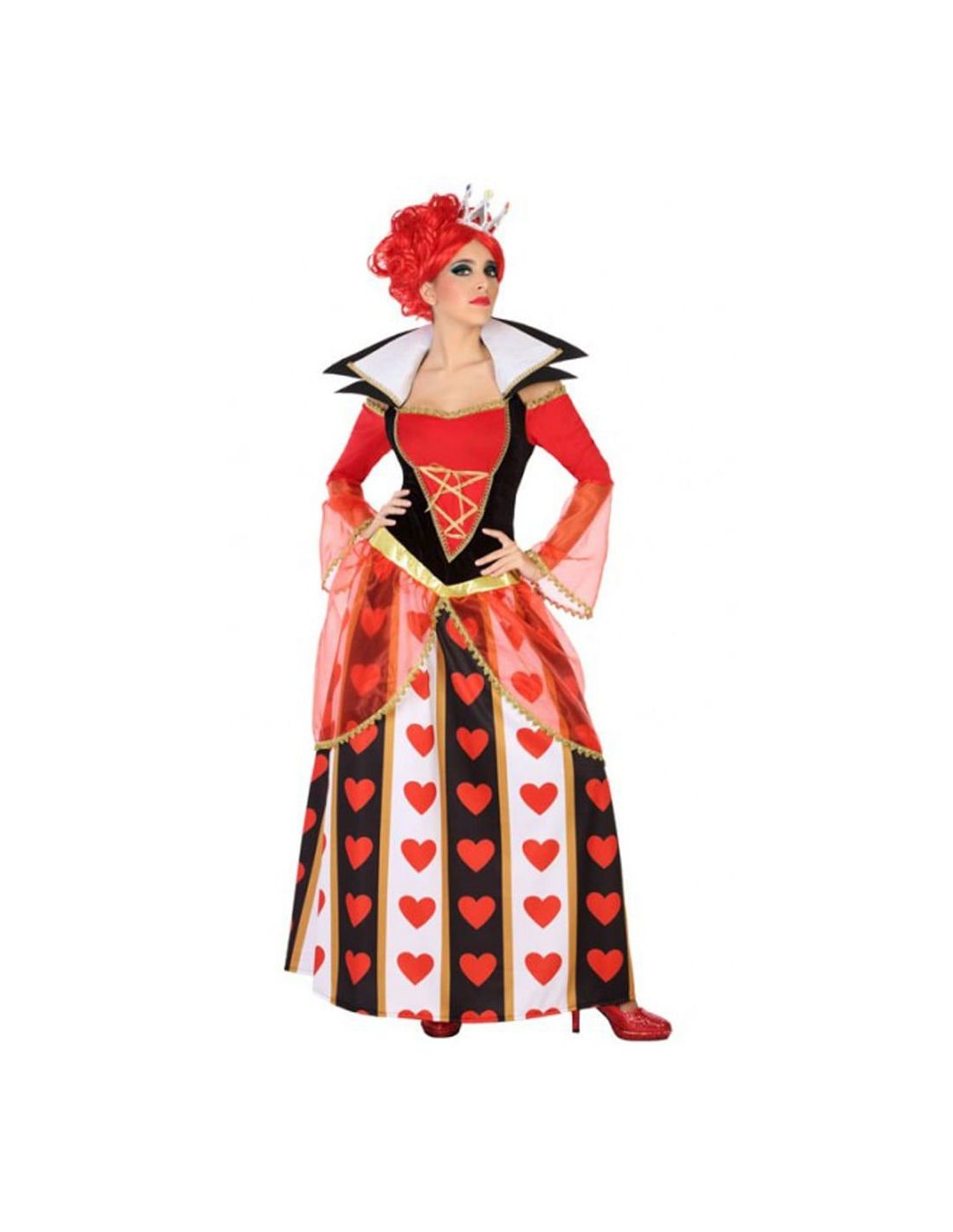 Disfraz de Reina de Corazones para mujer | Tienda de Disfraces Onl...