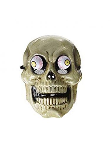 Máscara Skull con Ojos Móviles Tienda de disfraces online - Mercadisfraces