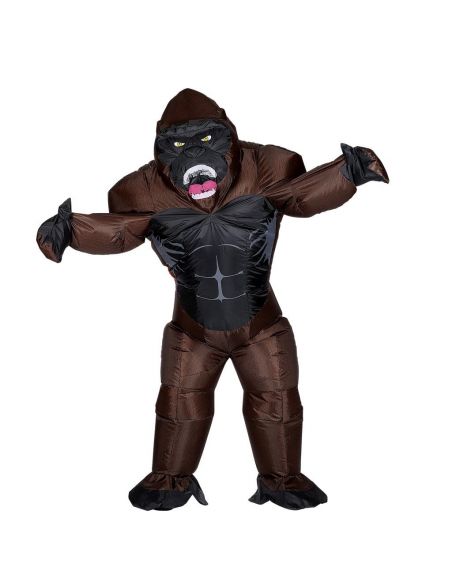 Disfraz Gorila Hinchable adulto Tienda de disfraces online - Mercadisfraces
