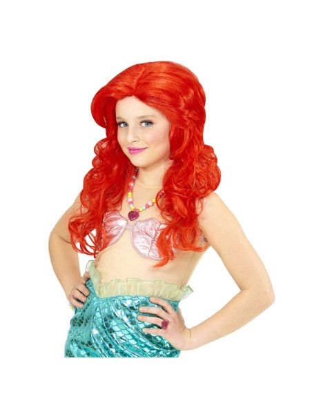 Peluca Sirena infantil Tienda de disfraces online - Mercadisfraces