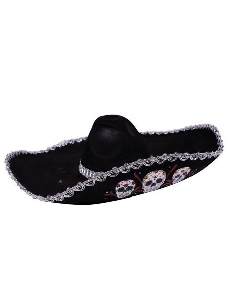 Sombrero Mejicano Catrin Tienda de disfraces online - Mercadisfraces