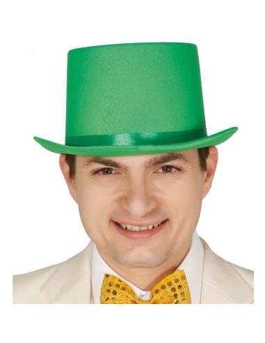 Chistera Verde alta calidad Tienda de disfraces online - Mercadisfraces
