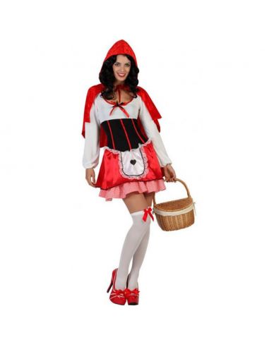 Disfraz de Caperucita Roja para adulto Tienda de disfraces online - Mercadisfraces