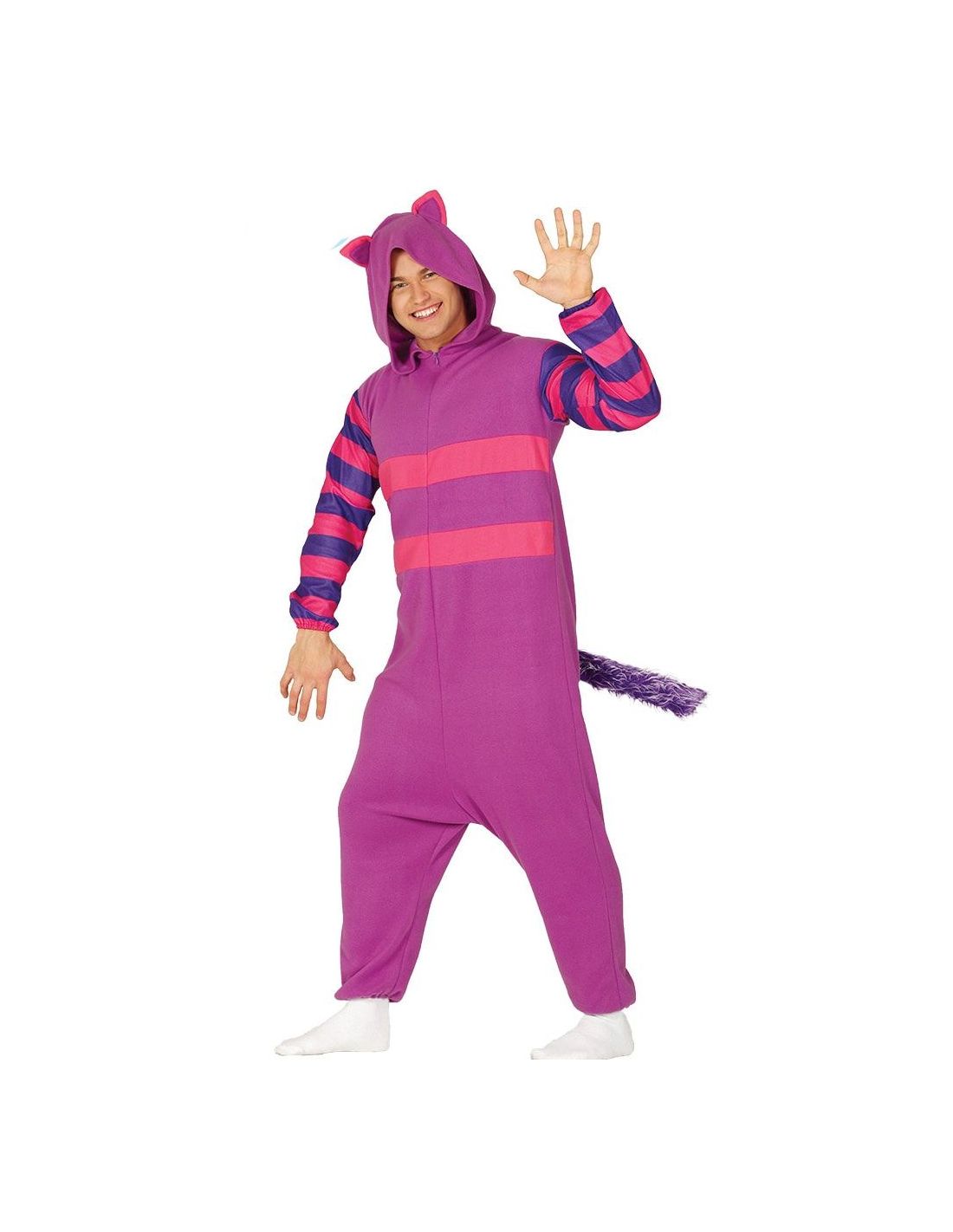 Disfraz Gato Lila Pijama adulto, Tienda de Disfraces Online