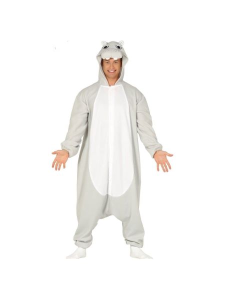Disfraz Pijama Hipopótamo adulto Tienda de disfraces online - Mercadisfraces