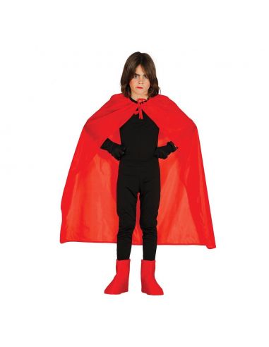 Capa Roja para infantil Tienda de disfraces online - Mercadisfraces