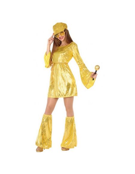 Disfraz Disco Dorado mujer Tienda de disfraces online - Mercadisfraces Disfraz Disco Dorado mujer Tienda de disfraces online - Mercadisfraces