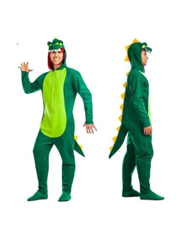 Disfraz Dino Verde para Adultos Tienda de disfraces online - Mercadisfraces