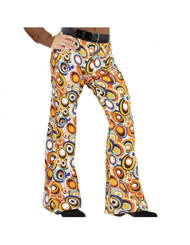 Pantalones para Hombre años 70 Tienda de disfraces online - Mercadisfraces
