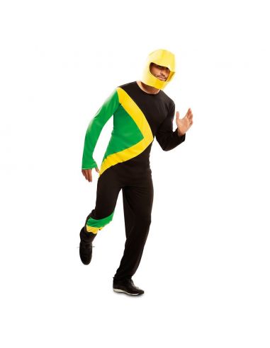 Disfraz Bobsleigh jamaicano adulto Tienda de disfraces online - Mercadisfraces