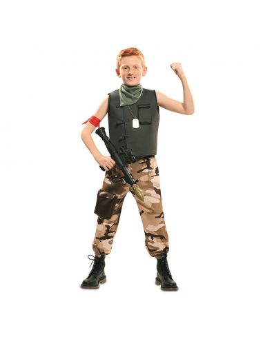 Disfraz de Soldado de Combate infantil Tienda de disfraces online - Mercadisfraces