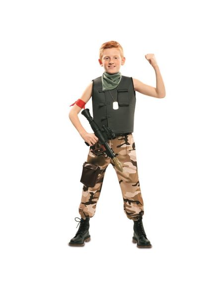 Disfraz de Soldado de Combate infantil Tienda de disfraces online - Mercadisfraces
