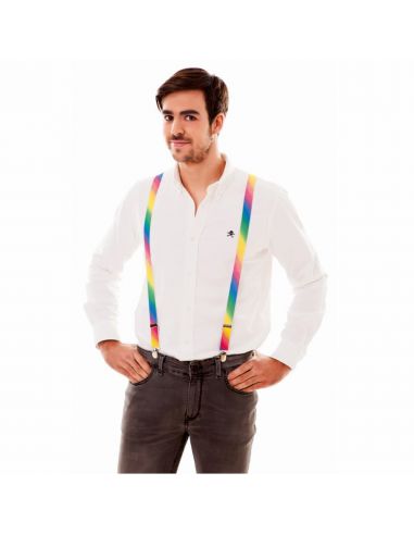 Tirantes Arco Iris Tienda de disfraces online - Mercadisfraces