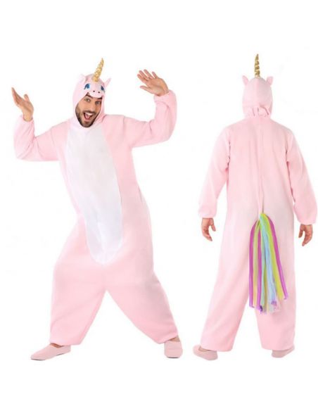 Disfraz de Unicornio Rosa adulto Tienda de disfraces online - Mercadisfraces