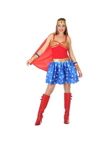 Disfraz Héroe Comic de mujer Tienda de disfraces online - Mercadisfraces